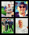 Incredible Comedians Signed Golf Photo Collection of 14 with Bob Hope, Ray Romano, Cheech Marin, Leslie Nielsen, John O'Hearly and Many Others  (BAS)