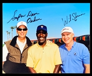 Incredible Comedians Signed Golf Photo Collection of 14 with Bob Hope, Ray Romano, Cheech Marin, Leslie Nielsen, John O'Hearly and Many Others  (BAS)
