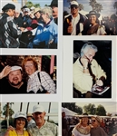 Incredible Comedians Signed Golf Photo Collection of 14 with Bob Hope, Ray Romano, Cheech Marin, Leslie Nielsen, John O'Hearly and Many Others  (BAS)