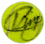 Signed Tennis Ball Collection of 10 Including Pete Sampras, Chris Evert and Tracy Austin (BAS)