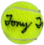 Signed Tennis Ball Collection of 10 Including Pete Sampras, Chris Evert and Tracy Austin (BAS)