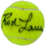 Tennis Legend Rod Laver Signed Collection with Two Signed Tennis Balls, 8 x 10 Photo and Signed Golf Ball! (BAS)