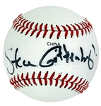 Hollywood, TV and Recording Stars Signed Baseballs Collection of 13 with Ernest Borgnine (BAS), Joe Mantegna, Ray Bradbury, Ken Howard, Phyllis Diller and Others