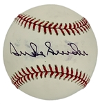 Baseball Hall of Famer Signed Baseball Collection of 15 Incl. Banks, Maddux and Sandberg (BAS)