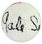 Gale Sayers  (NFL Hall of Famer) Signed Golf Ball (BAS)