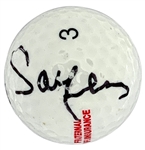 Gale Sayers  (NFL Hall of Famer) Signed Golf Ball (BAS)