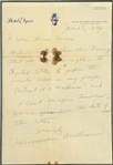 Two Tennessee Williams Handwritten Letters with Envelopes - with Content Referencing Two of His Plays and VALIUM! (BAS)