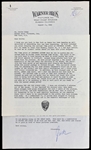 Legendary Hollywood Producers and Studio Heads Signed Collection of Six Pieces with Jack Warner, Hal Wallis, Louie B. Mayer and Others (BAS)