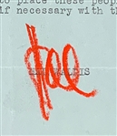 Legendary Hollywood Producers and Studio Heads Signed Collection of Six Pieces with Jack Warner, Hal Wallis, Louie B. Mayer and Others (BAS)
