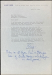 Legendary Hollywood Producers and Studio Heads Signed Collection of Six Pieces with Jack Warner, Hal Wallis, Louie B. Mayer and Others (BAS)