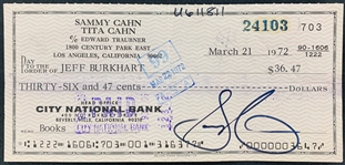 Songwriters and Composers Collection of Eight Signed Documents Incl. Benny Goodman, Ira Gershwin, Irving Berlin and Others (BAS)