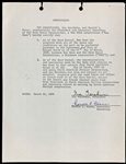 Songwriters and Composers Collection of Eight Signed Documents Incl. Benny Goodman, Ira Gershwin, Irving Berlin and Others (BAS)
