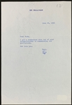 Ed Sullivan Signed 1956 Letter on His Personal Letterhead (BAS)