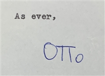 Director Otto Preminger Signed Letter to Composer Cole Porter on His Production Co. Letterhead (BAS)