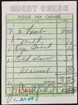 Collection of 40 1950's “Paramount (Pictures) Cafe” Receipts Signed by Actors and Directors (BAS)