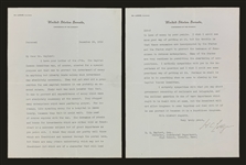 U.S. Senator Henry Cabot Lodge Signed 1918 Letter on his Senatorial Letterhead (BAS)