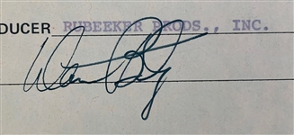 Warren Beatty and Susan Blakely Signed Employment Contract for <em>Shampoo</em> (BAS)