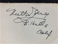 Milton Berle Signed (“Daddy”) Valentines Day Card to His Daughter – Plus Original Envelope with FULL Signature (BAS)