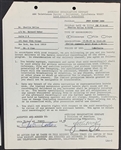 Joey Bishop Handwritten Signed Letter with Advice to Young Comedians Plus Performance Contract for <em>The Joey Bishop Show</em> (BAS)