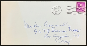 Joan Blondell at Weight-Loss Spa Handwritten Letter Signed to Gossip Columnist referencing Hedda & SINATRA'S EX!