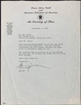 Mel Blanc Signed <em>Bugs Bunny's Bustin' Out All Over</em> Script and Henry Winkler Signed Letter to Blanc and Other Items (4 Pieces)