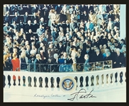 President Jimmy Carter and Rosalynn Carter Signed Inauguration Photos (2) (JSA)