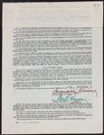 Rosemary Clooney Signed Contract with Her Agent Herb Tannen & Associates (BAS)