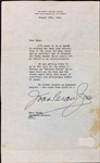 Joan Crawford Signed 1945 Letter Referencing the Premier of <em>Mildred Pierce</em> (BAS)