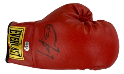 Lennox Lewis Signed Everlast Boxing Glove (BAS)