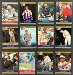 1990 Pro Set “PGA TOUR” Near Set of 70 Signed Cards Incl. Chi Chi Rodriguez, Mark O'Meara, Fred Couples, Craig Stadler, Billy Casper and Others (B AS)