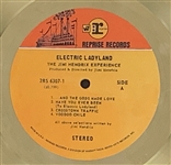 RIAA Gold Record Award for Jimi Hendrix Experience 1968 LP <em>Electric Ladyland</em>