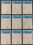 1956 Topps Elvis Presley Complete Set of Bubble Gum Cards (66) – Very Clean Higher Grade Set