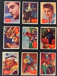 1956 Topps Elvis Presley Complete Set of Bubble Gum Cards (66) – Very Clean Higher Grade Set