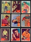 1956 Topps Elvis Presley Complete Set of Bubble Gum Cards (66) – Very Clean Higher Grade Set