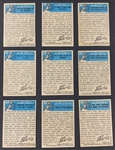1956 Topps Elvis Presley Complete Set of Bubble Gum Cards (66) – Very Clean Higher Grade Set