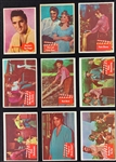 1956 Topps Elvis Presley Complete Set of Bubble Gum Cards (66) – Very Clean Higher Grade Set