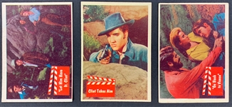 1956 Topps Elvis Presley Complete Set of Bubble Gum Cards (66) – Very Clean Higher Grade Set