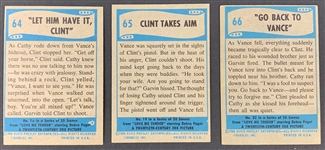 1956 Topps Elvis Presley Complete Set of Bubble Gum Cards (66) – Very Clean Higher Grade Set