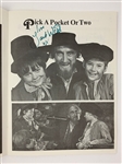 Jack Wild (<em>Oliver!</em> and <em>H.R. Pufnstuf</em>) Twice-Signed 1968 <em>Oliver!</em> Song Book (BAS)