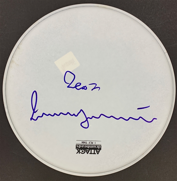 Luciano Pavarotti Signed Drum Head - World Famous Tenor (BAS)