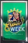 Elvis Presley ELVIS WEEK Prototype Mylar Posters Set of Six Different - Created by the Company that Made Elvis' 1970's Mylar Banners