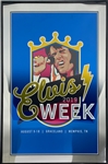 Elvis Presley ELVIS WEEK Prototype Mylar Posters Set of Six Different - Created by the Company that Made Elvis' 1970's Mylar Banners