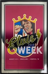 Elvis Presley ELVIS WEEK Prototype Mylar Posters Set of Six Different - Created by the Company that Made Elvis' 1970's Mylar Banners