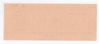 1971 Song Royalty Statement and Royalty Check Stub from Elvis Presley Music Inc. to Venice Music Inc. for Song “Ready Teddy”