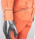 1970's WS “Fluke” Holland Stage-Worn “Nudie's” Dusty Red Two-Piece Suit – Worn Performing with Johnny Cash