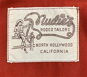 1970's WS “Fluke” Holland Stage-Worn “Nudie's” Dusty Red Two-Piece Suit – Worn Performing with Johnny Cash