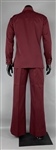 1975 WS “Fluke” Holland Stage-Worn “Nudie's” Crimson Red Two-Piece Suit – Worn Performing with Johnny Cash