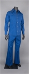 1974 WS “Fluke” Holland Stage-Worn “Nudie's” Royal Blue Two-Piece Suit – Worn Performing with Johnny Cash