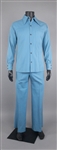 1975 WS “Fluke” Holland “Nudie's” Stage-Worn Sky Blue Two-Piece Suit – Worn with Johnny Cash on TV Show <em>Pop Goes the Country</em>
