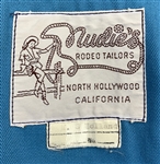 1975 WS “Fluke” Holland “Nudie's” Stage-Worn Sky Blue Two-Piece Suit – Worn with Johnny Cash on TV Show <em>Pop Goes the Country</em>